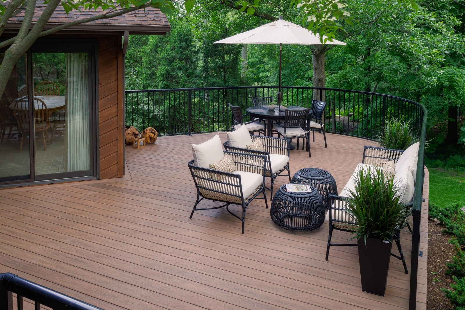 Big Beautiful Backyard Decks Pictures